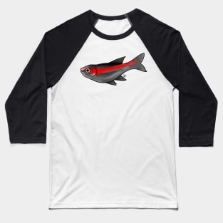 Fish - Tetras - Glowlight Tetra Baseball T-Shirt